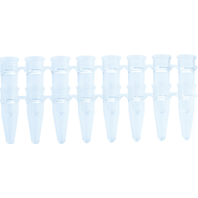 PCR mikrozkumavky v proužku (8-strip) bez víček AmpQlear™, PP
