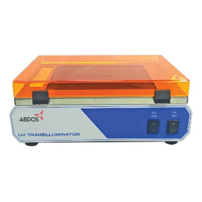 UV transiluminátor Abdos, dvě vlnové délky