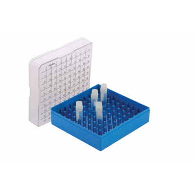 Kryobox se 100 pozicemi (10 × 10), PC