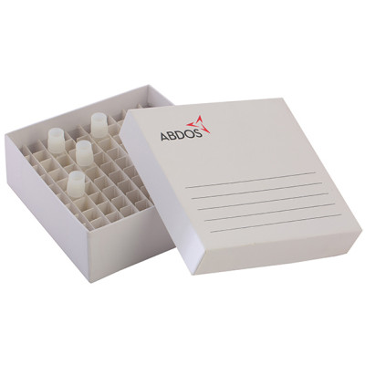Papírové (kartonové) kryoboxy pro zkumavky 1–2 ml