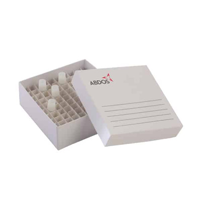 Papírové (kartonové) kryoboxy pro zkumavky 1–2 ml